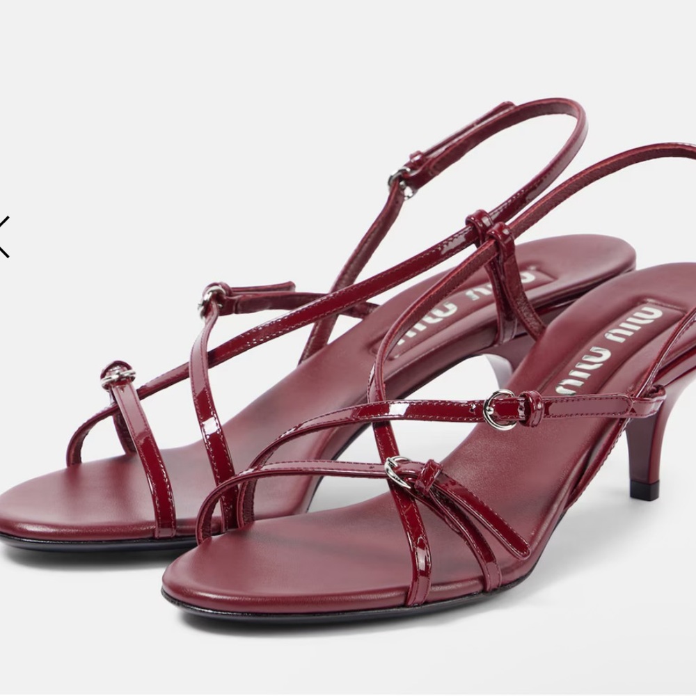 Miu Miu Slingback Kitten Heel